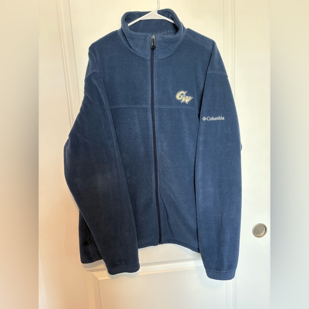 Columbia GW Navy Fleece Jacket XXL
